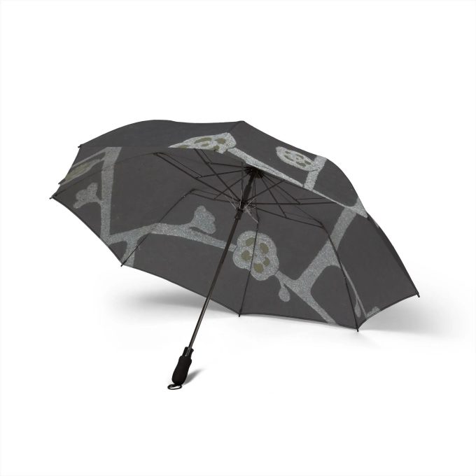 Ink and wash plum branch umbrella for sunny and rainy days - Image 6