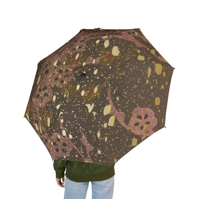 Artistic ink-splashing folding umbrella - Image 4