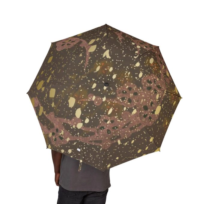 Artistic ink-splashing folding umbrella - Image 3