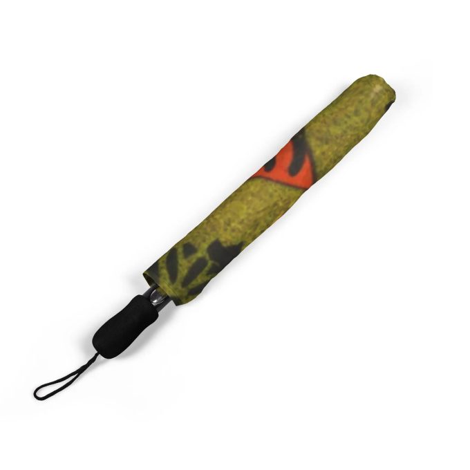 Japanese style printed umbrella for sunny and rainy days - Image 2