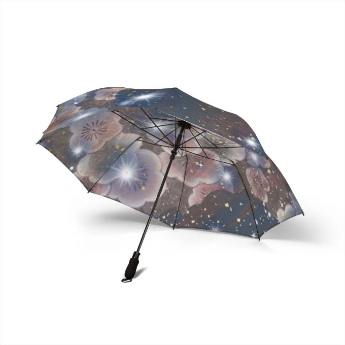 Starry Flower Shadow Folding Umbrella - Image 4